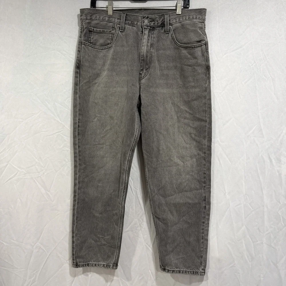 Levi's Jeans Men's 550 Relaxed Straight Black Medium Wash 34x30